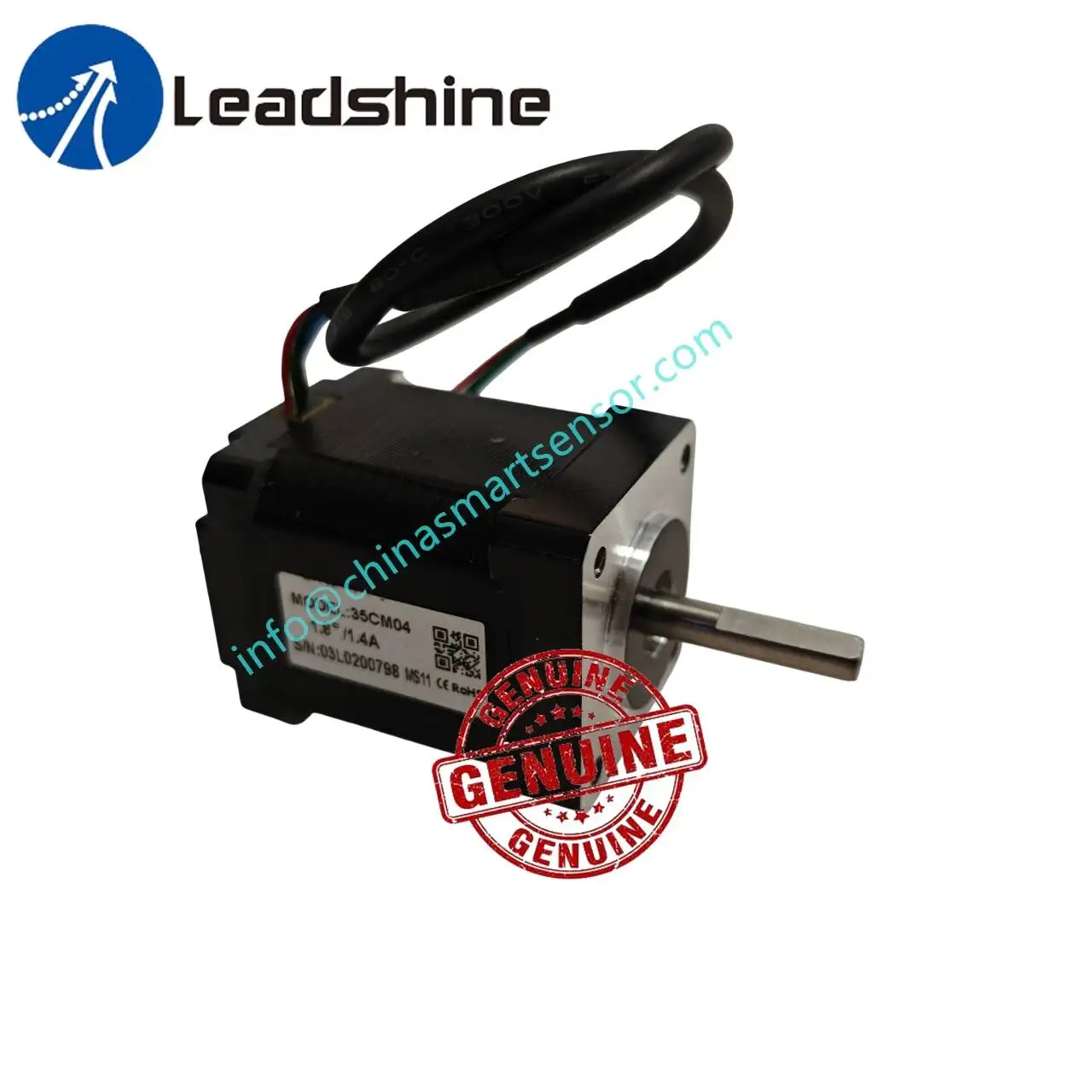 100-genuine-leadshine-nema-14-step-motor-35cm04-14-a-current-04-nm-torque-47-mm-motor-body-length-18-degree-stepper-motor