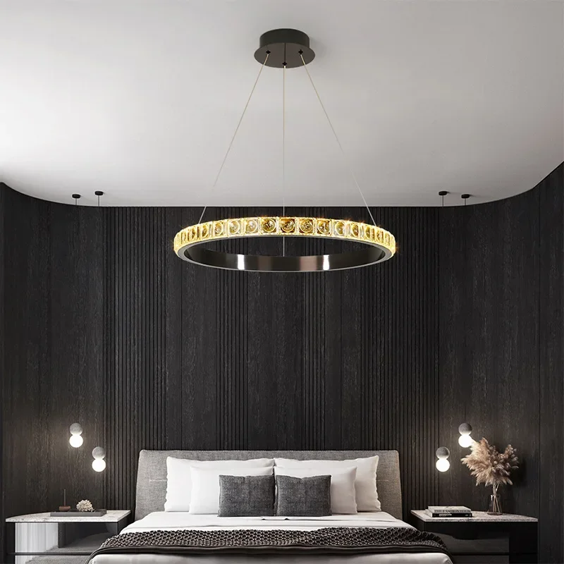 Nordic personality light luxury art chandelier post-modern simple villa model house living room dining room bedroom light