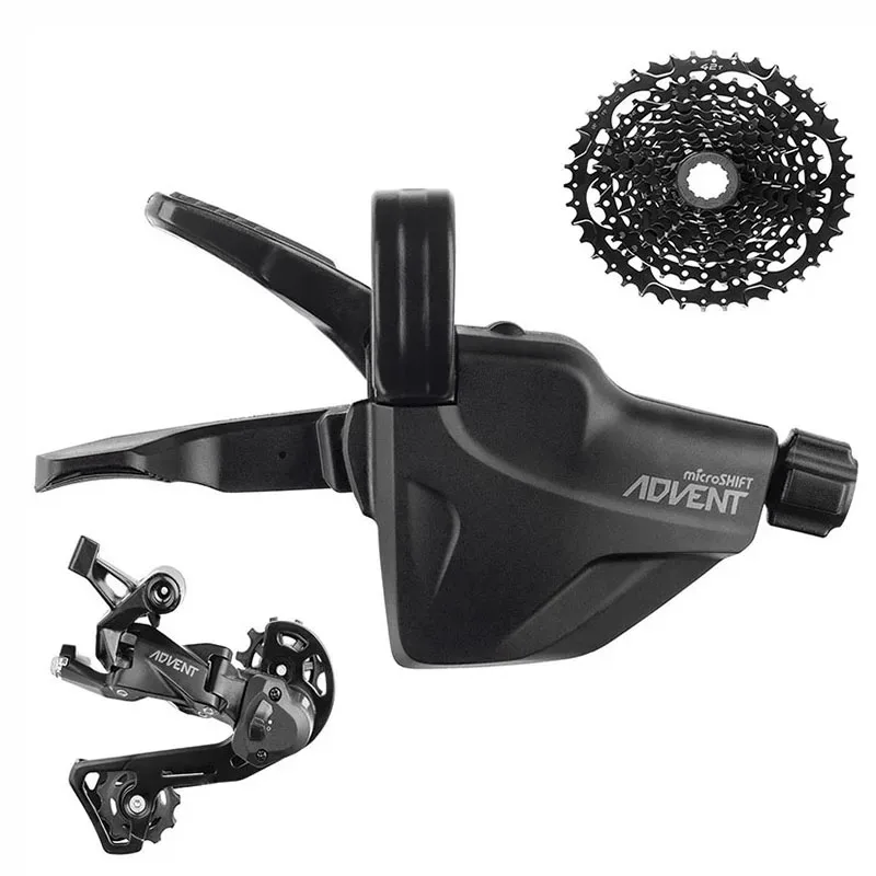 

MicroSHIFT ADVENT 9-Speed Rear Derailleur MTB Bicycle Shifter Flywheel Cassette Mountain Bike Gear Derailleur Parts