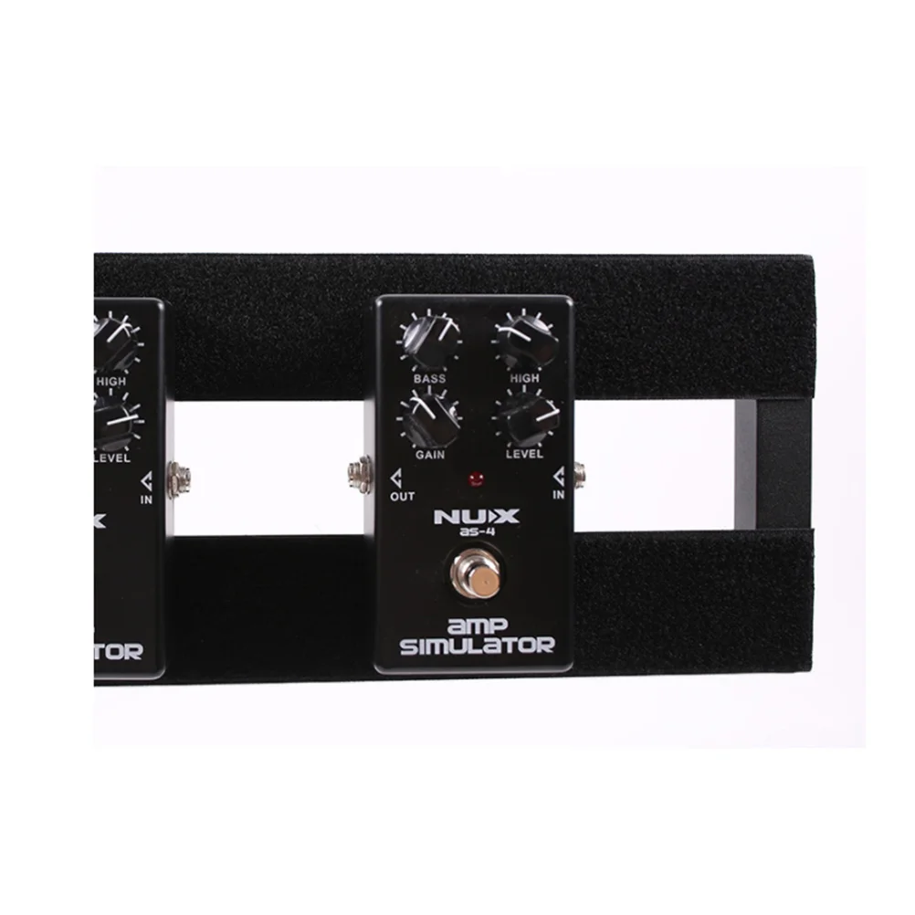 Pedalboard Pedal Mounting Tape Self Adhesive Effect Pedal Loop Tape for Guitar Pedalboard ( Black and White )