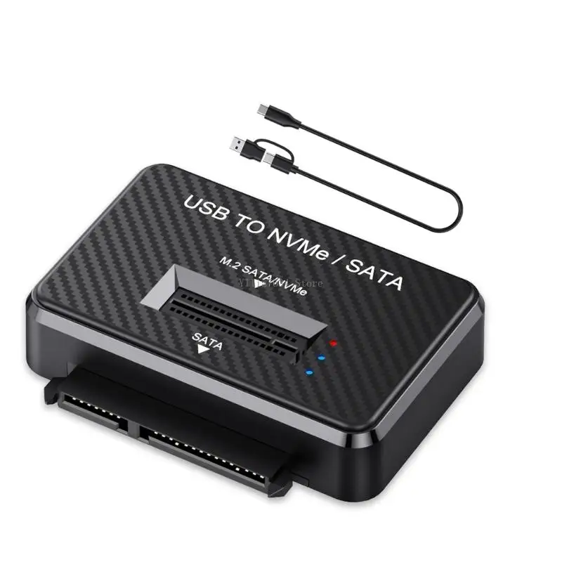 

10Gbps M.2 Nvme To USB Docking Station Hard Drive Reader Power Adapter