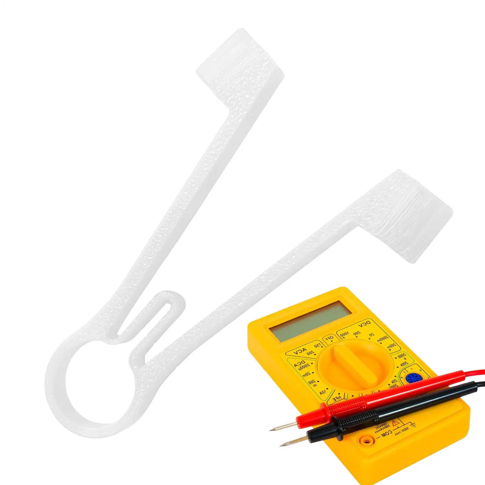 Multimeter Probe Holder Test Meter Probes Clamping Tool Electrical Testing Power Supplies Ergonomic Repairing Accessories