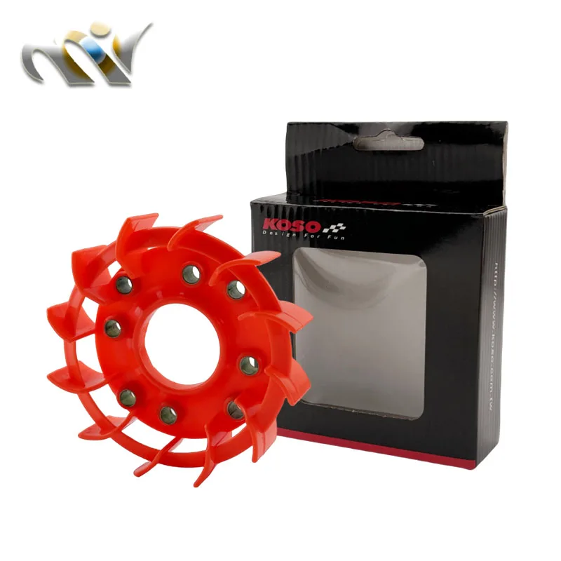 For GY6 50cc 125cc 150cc High Flow Performance Racing TURBO Cooling Fan for 139QMB 152QMI 157QMJ Scooter Moped ATV Go-Cart