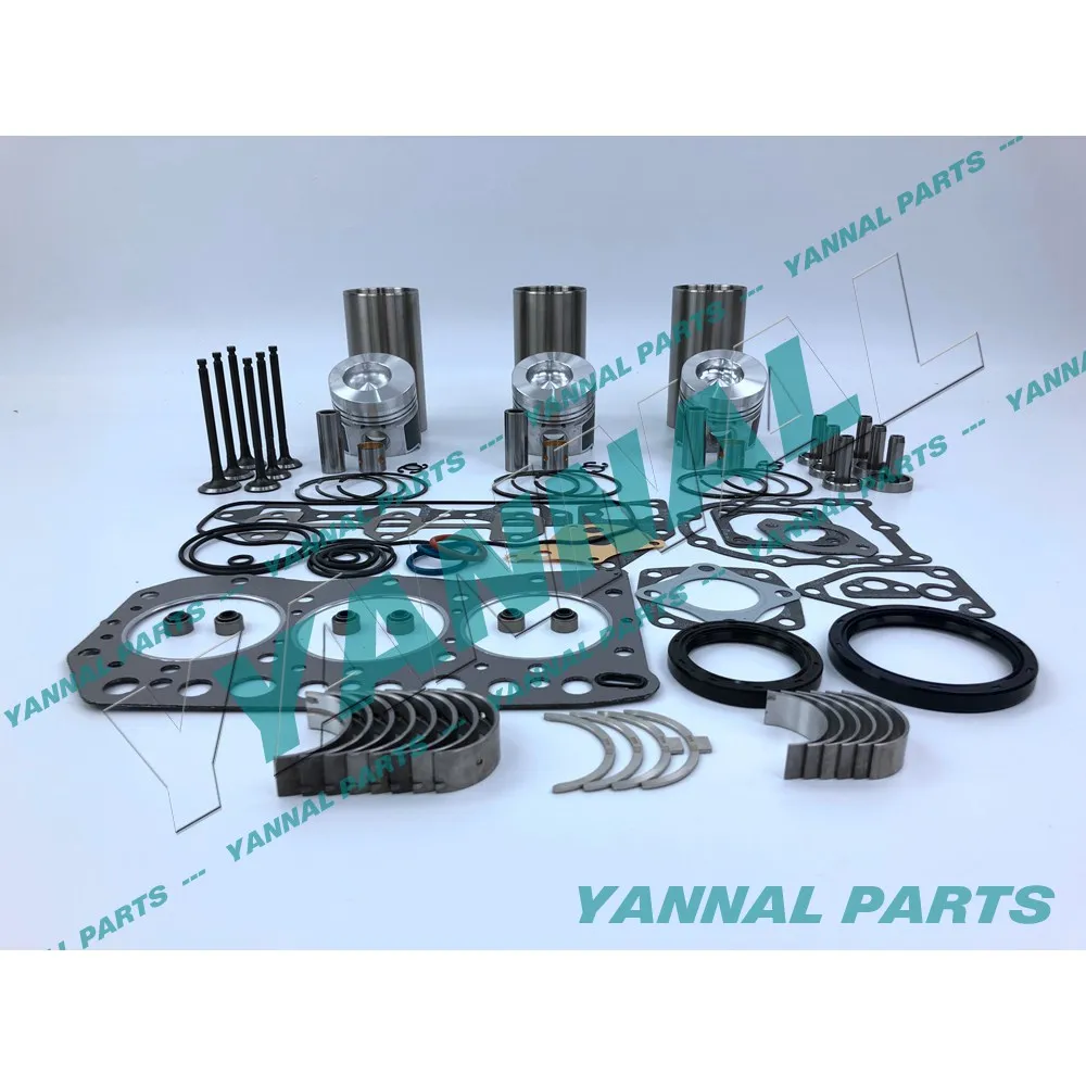 HOT SALE 3TN75-RJ 3TN75L 3TN75 OVERHAUL REBUILD KIT FOR YANMAR JOHN DEERE 855 856 W VALVE