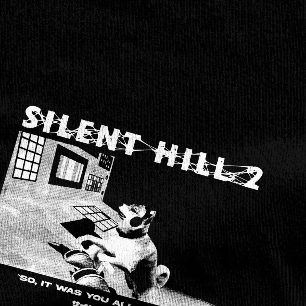Men SH2 Silent Hill T Shirts Horror Game Fun Cotton Clothing Beach Short Sleeve T-Shirt O Neck Design Tee Shirt New Arrival image 2