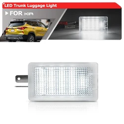 Fits For Kia Seltos SP2 KX3 2019 2020 2021 2022 2023+ Error Free Full White LED Trunk Luggage Compartment Light