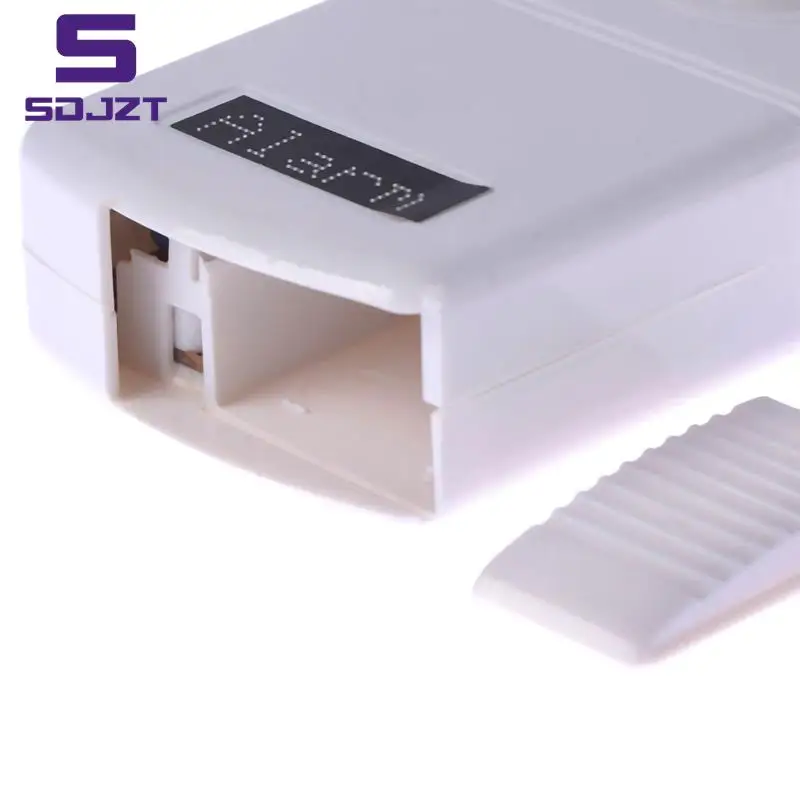 Porta e janela Vibração Choque Glass Break Alarme, Sirene LED Indicador, Home Anti-Theft Sensor, 120db