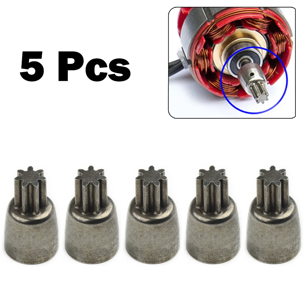 

Five 7 Tooth Metal Gears 4 98mm Shaft Diameter Designed for 2106 Brushless Electric Motor Suitable for Electric Wrenches