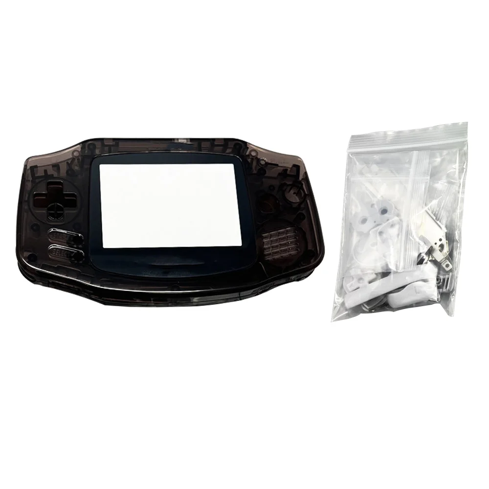 High Quality Original Size Housing Shell For GameBoy Advance GBA IPS LCD And Original Screen With Glass Screen Lens Buttons