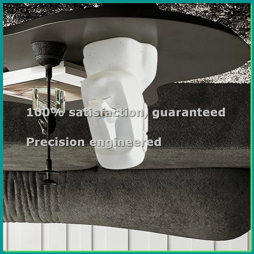 

Коробка для бумажных полотенец в виде каменной статуи с острова Пасхи, декоративная статуэтка для дома, ретро-украшение для гостиной, аксессуары для дома E-A50M