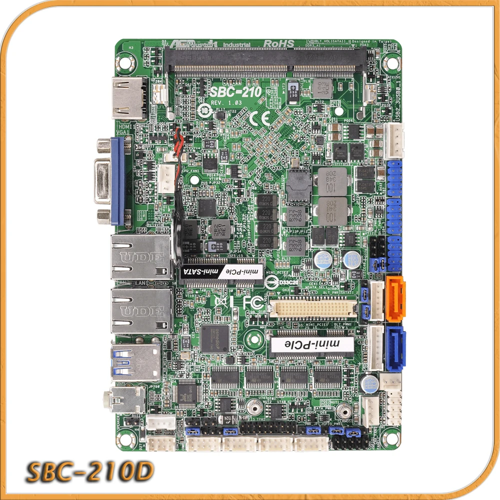 SBC-210D do płyt głównych ASROCK Industrial J1900 DDR3 8GB Mini-ITX