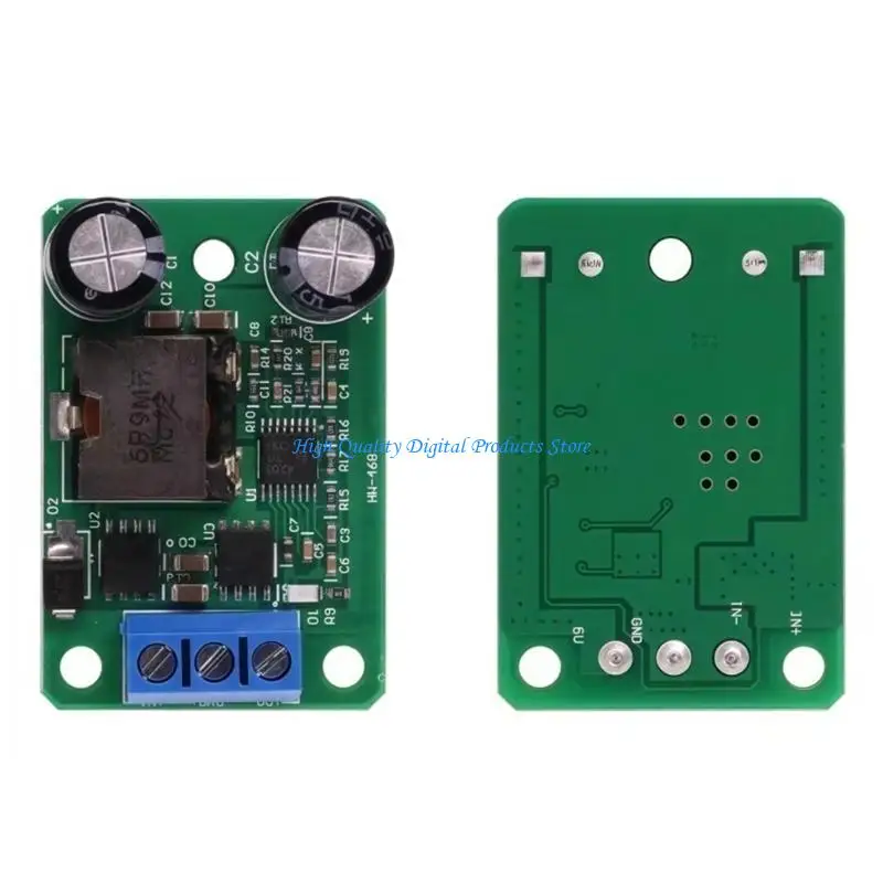 U2JE 5PCS Voltages Converter MODULE 24V 12V إلى 5V 5A Voltages Hrimulator بحماية محملة