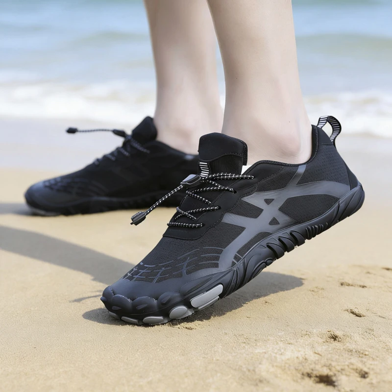 Brehable Gym Sneakers Men Women Anti-slip Cross-Training Shoes Barefoot Soft Sole Casual Trainers For Fitness Yoga_desvips.com