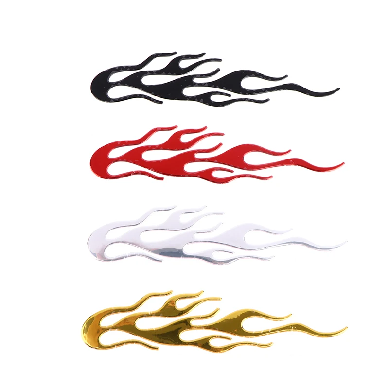 

20*4 см автомобиль мотоцикл 3d пламя огня светоотражающая наклейка светоотражающая виниловая наклейка