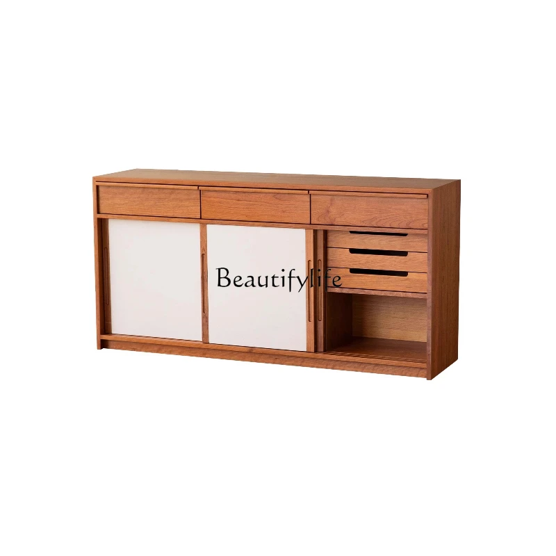 

Medieval style living room small apartment against the wall storage locker French retro locker