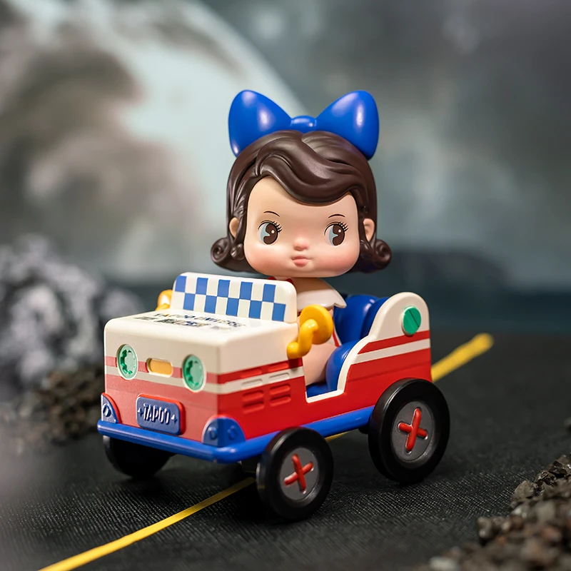 POP MART TAPOO The Hitchhiker's Guide To The Universe Series Blind Box Toy Caja Ciega Kawaii Doll Action Figure Toys Mystery Box