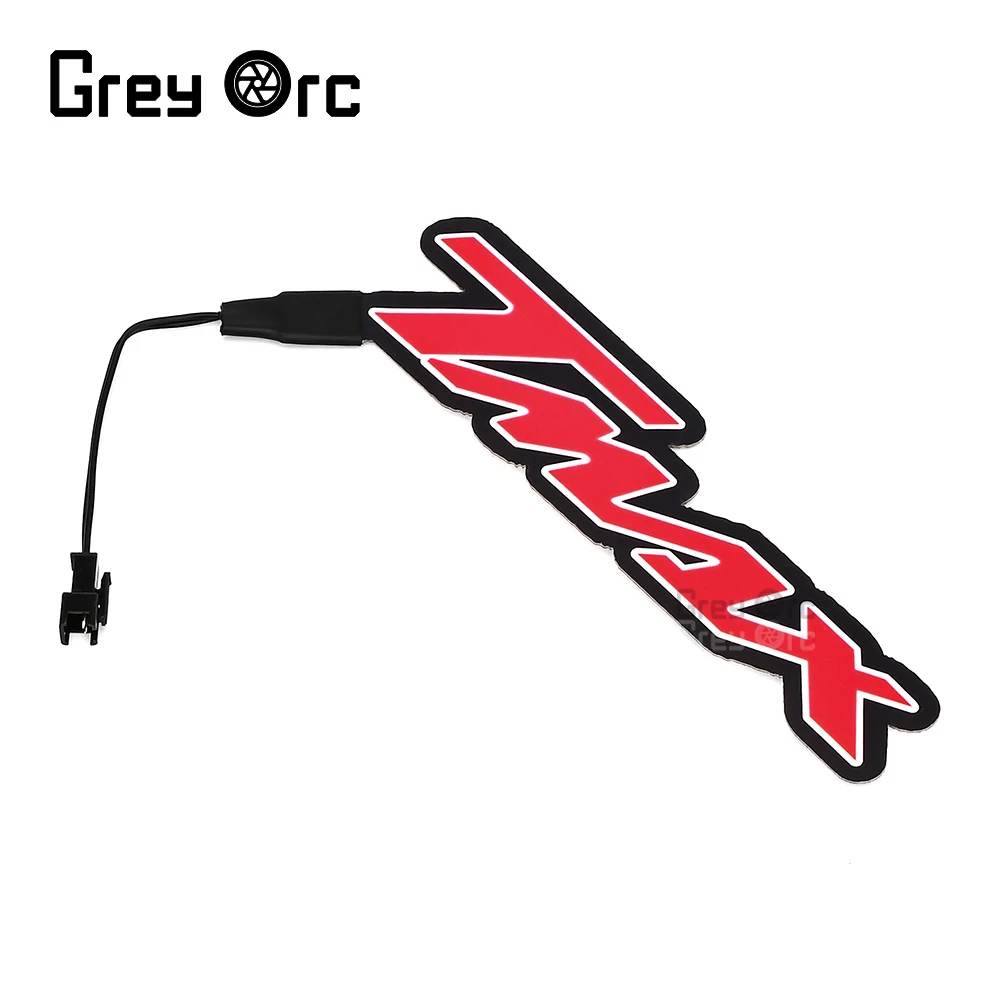 دراجة نارية الهدايا المجمعة الجسم الجانب ملصقات شارة الضوء البارد لياماها TMAX 500 530 T-MAX 560 شعار مائي الديكور مصباح Tmax530