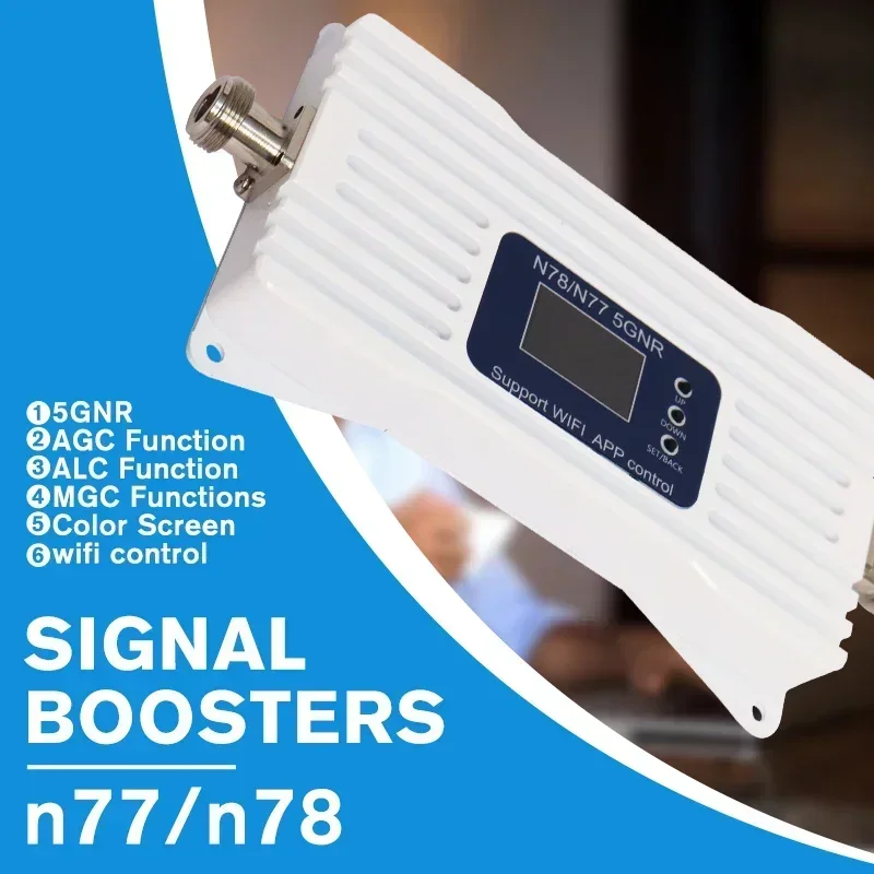 

3500Mhz network booster 4g 5g mobile signal repeater repiter amplifier 2g 3g for cell phones Hot sales