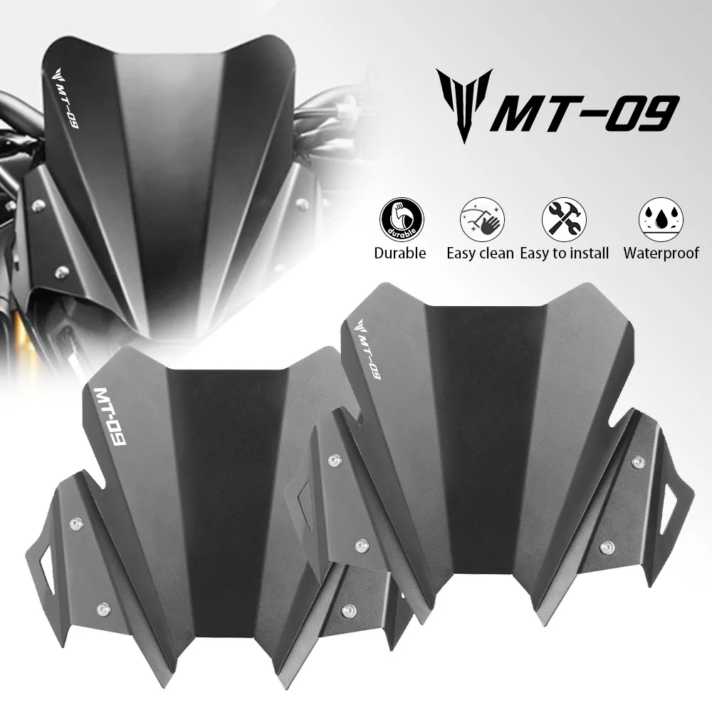 

For YAMAHA MT-09 / SP FZ-09 MT09 FZ09 2021-2022 2023 2024 Motorcycles Windscreens Wind Deflectors Kit Deflector Fairing Cover