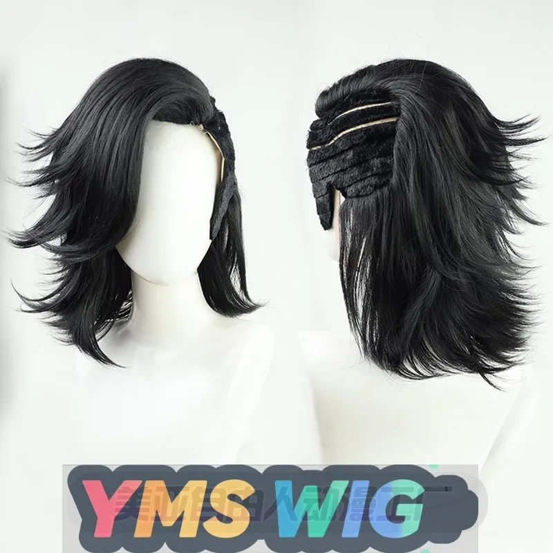

【YMS WIG】Tokyo Revengers Yonei Kazu Косплей Парик Многослойный обратный длинный хвост