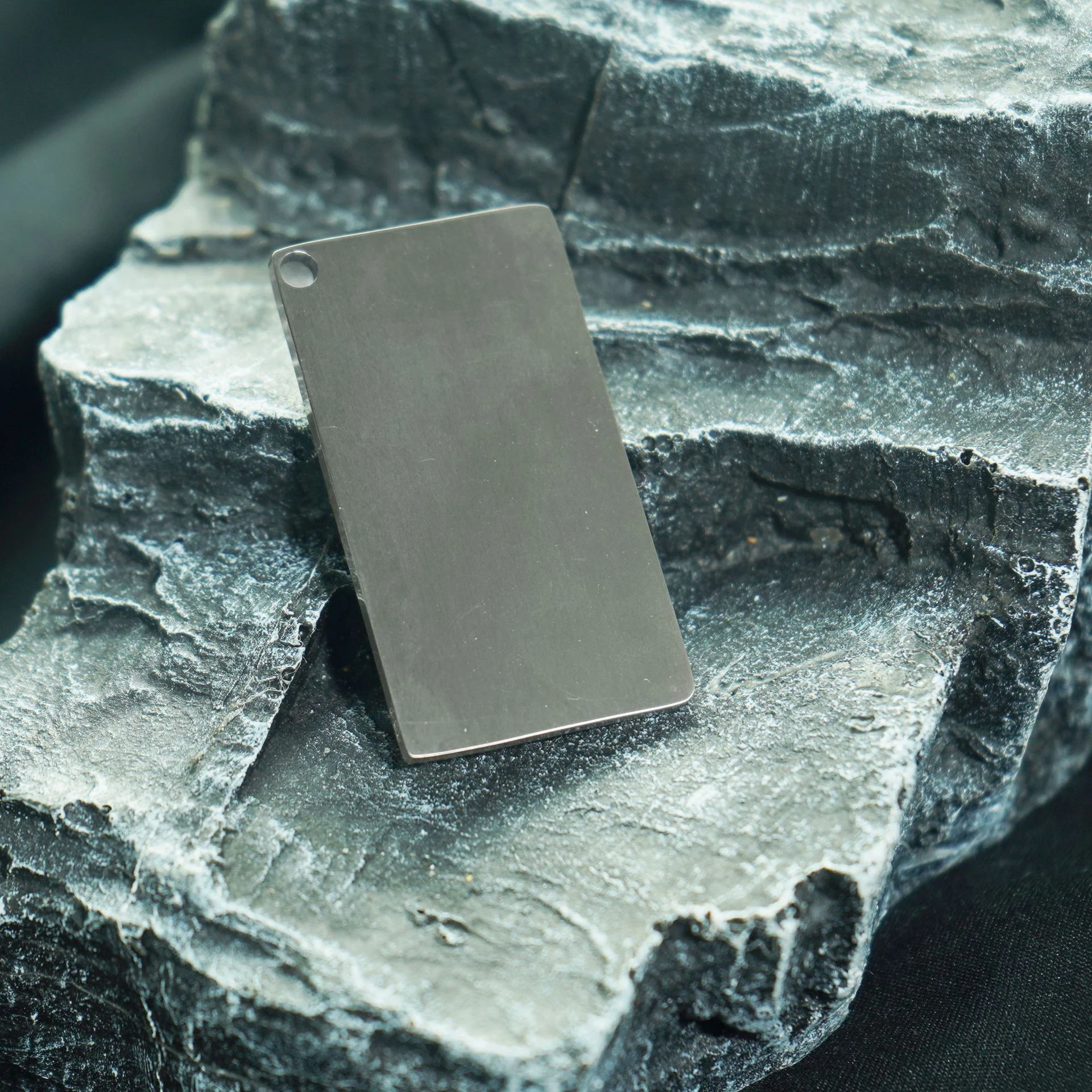 Blank Pure Titanium Hang Tags