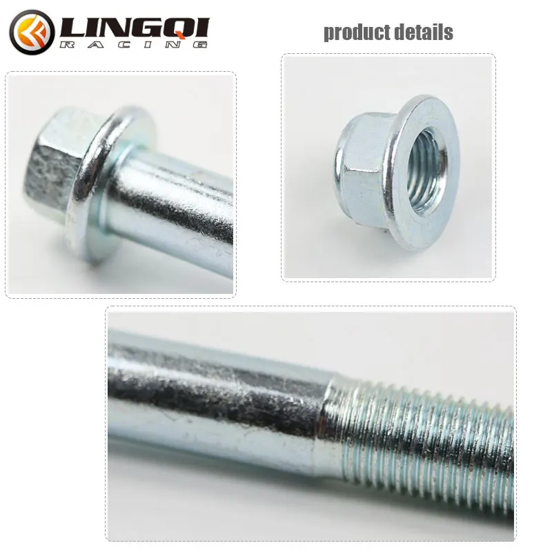 LING QI Motorcycle 320mm 330mm 335mm Wheel Hub Connecting Shaft Axletree Bearing For ATV Off Road Go Kart Pit Bike Accessories