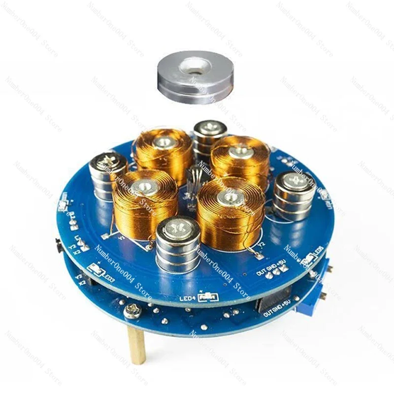 Magnetic Levitation Diy Accessories Electronic Experimental Coil Push-Down Module Circuit Board Production Welding Kit