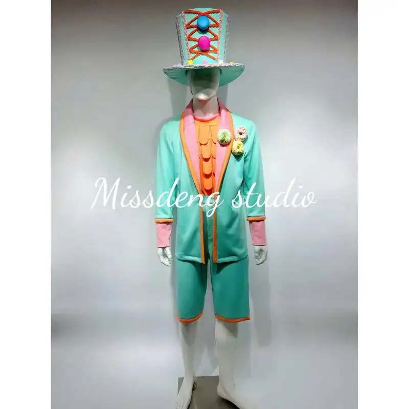 

Amusement Park Cosplay Carnival Performance Cosplay Costume Clown Overalls Cake Party Suit Parade Costume Performance Custom