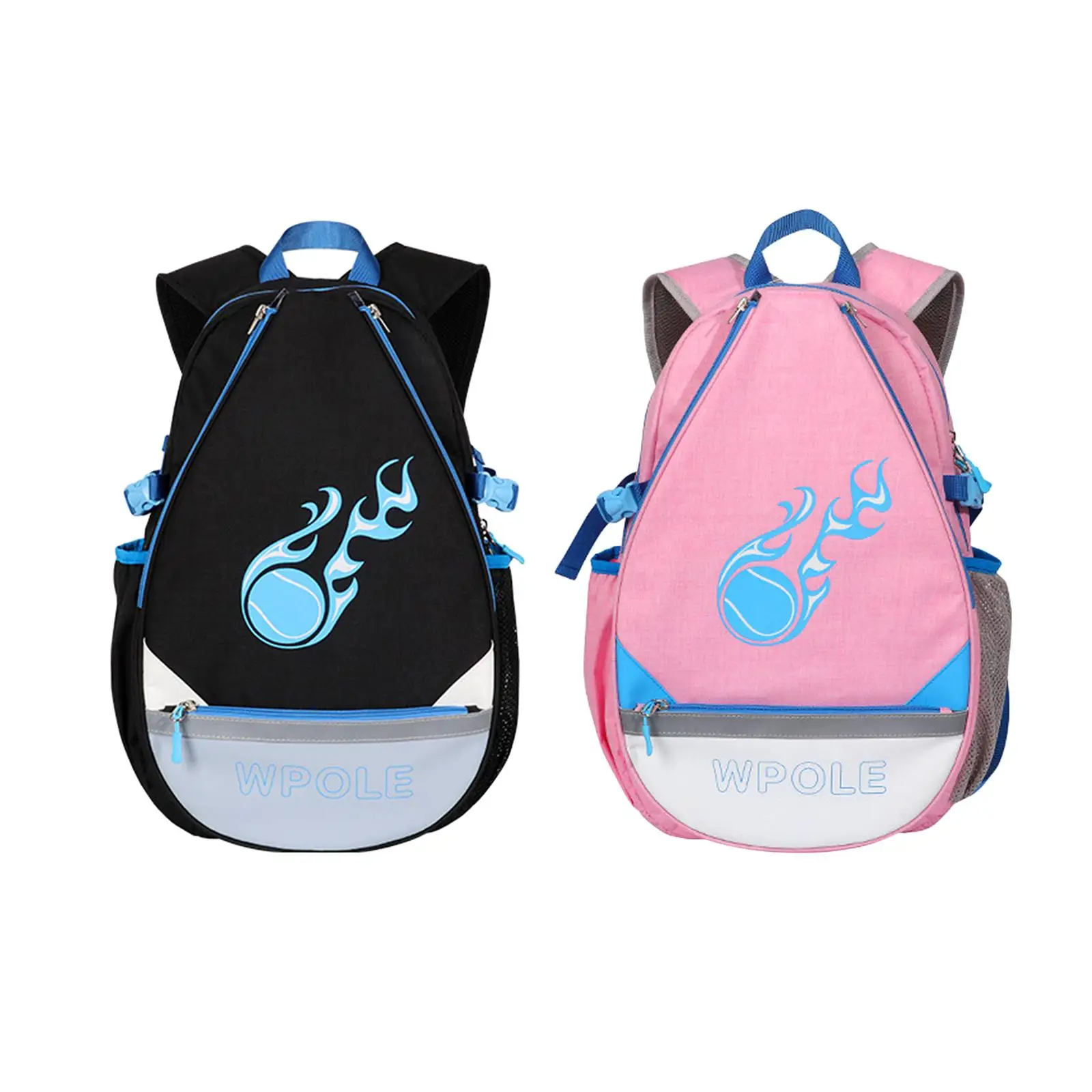 

Tennis Bag Professional Storage Pocket Accessories Sports Backpack Badminton Bag for Badminton Beginners Tennis Men Women Travel