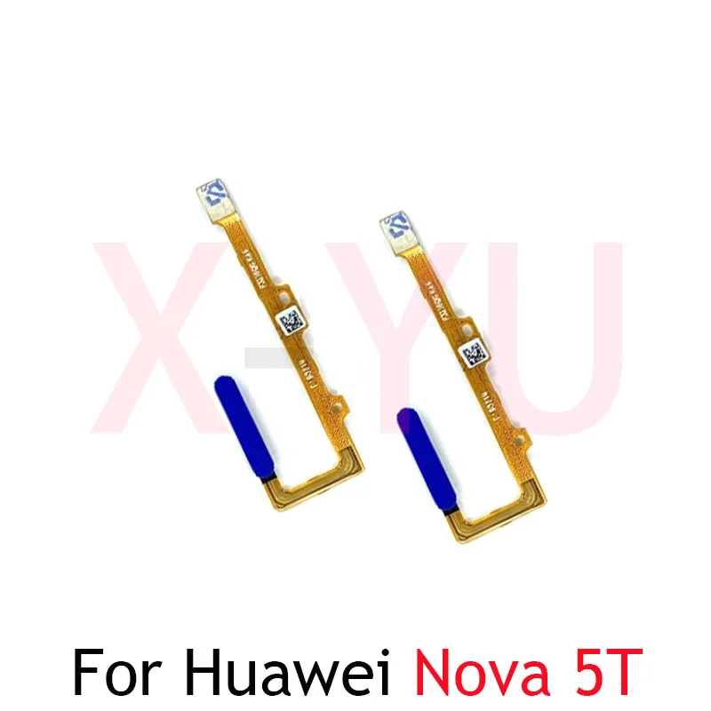 

Для Huawei Nova 5T / Honor 20 считыватель отпечатков пальцев Сенсорный идентификационный Датчик Кнопка возврата Главная кнопка гибкий кабель