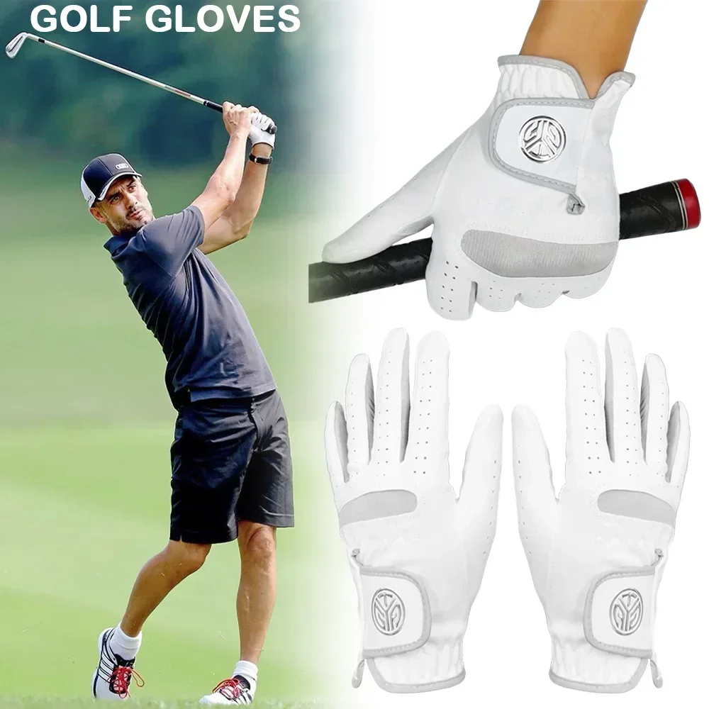 

Breathable Golf Glove Microfiber Durable Golf Glove Anti Slip Training Glove Hand Breathable Comfortable Golf Equipment