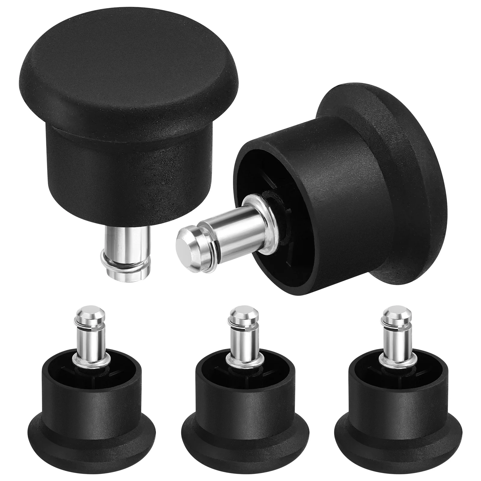 5 Pcs Swivel Casters Chairs Accessories Castors for Office Wheel Furniture Floor Gliders