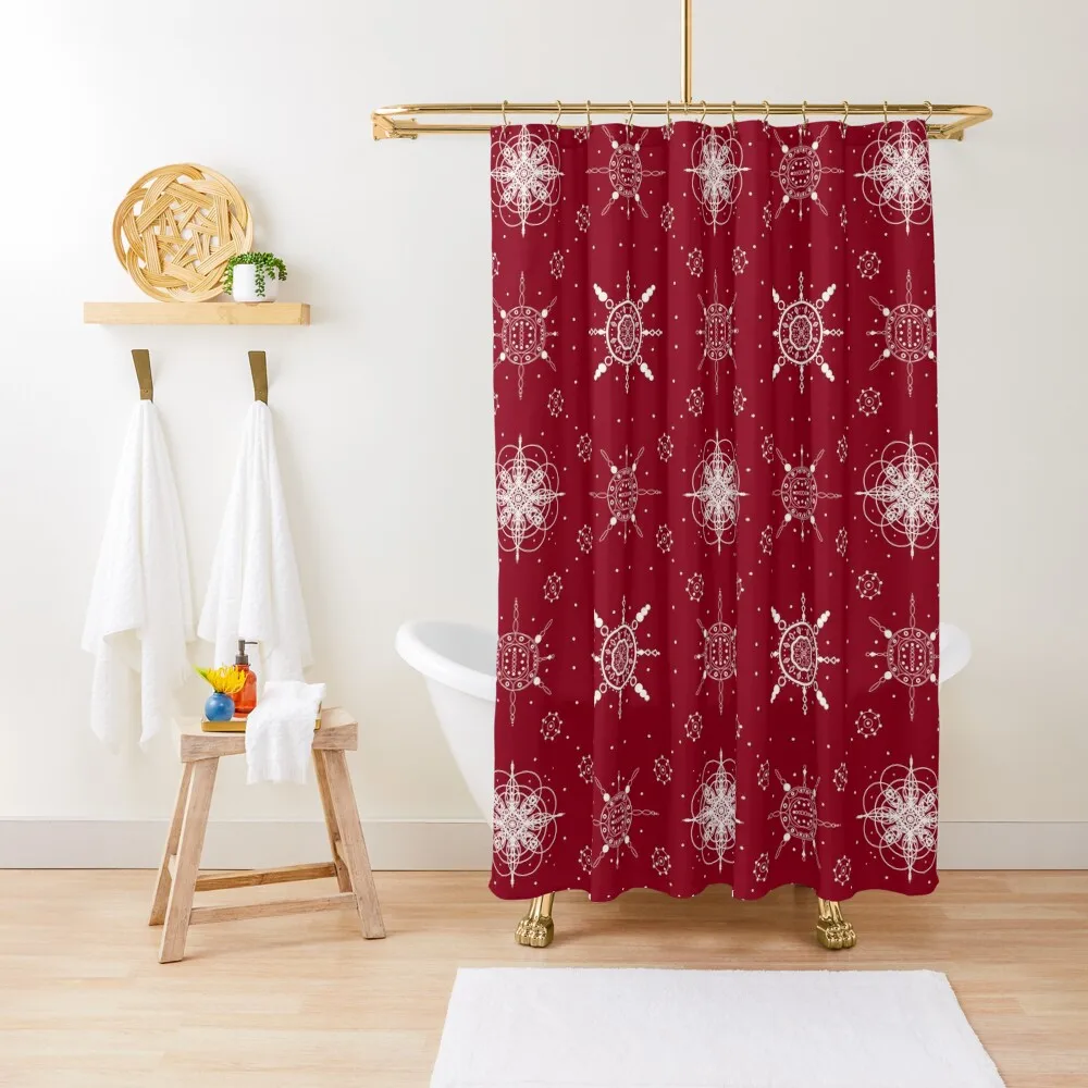 

Christmas Snow Shower Curtain Cover For Shower Bathroom And Shower Sets For Bathroom Curtain