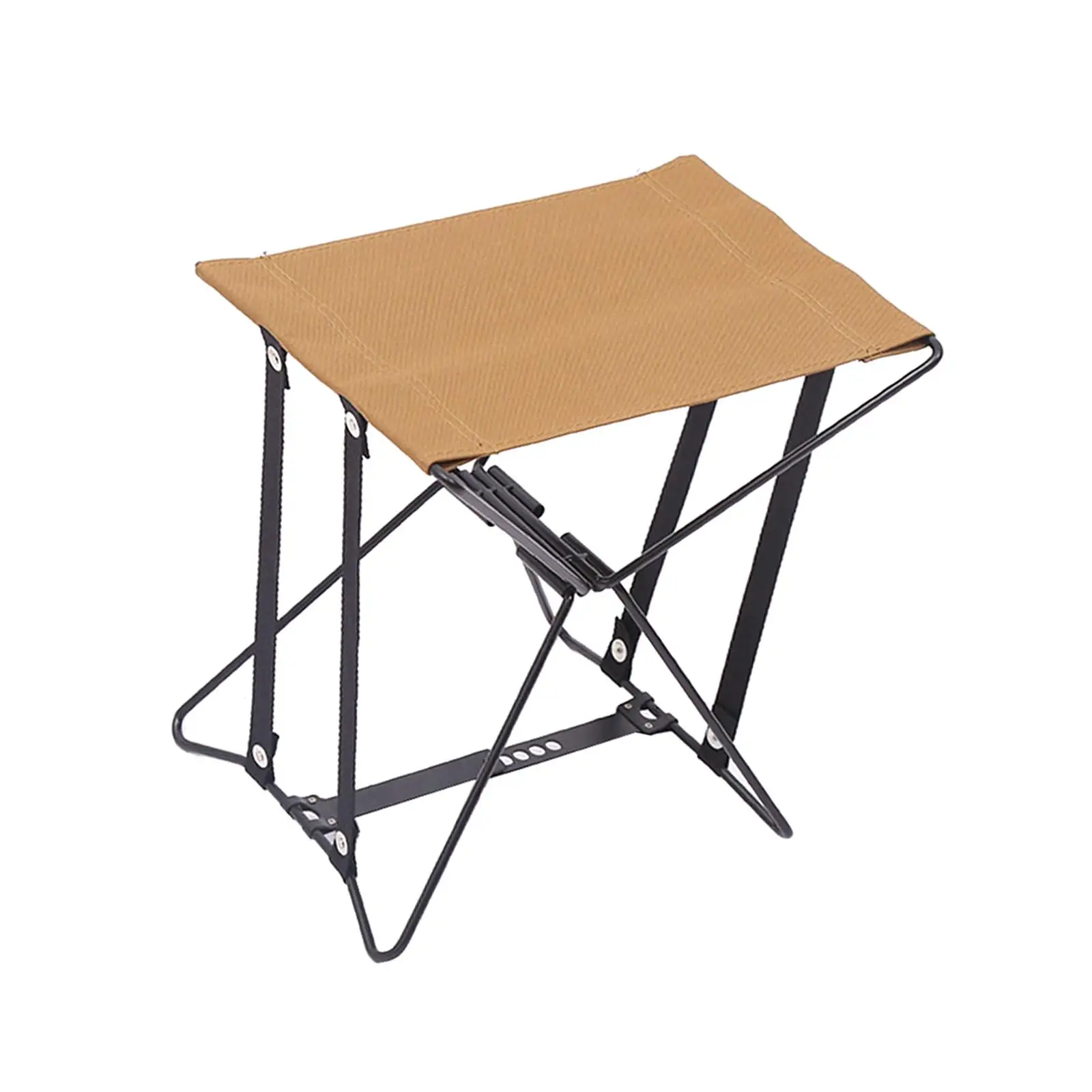 Portable Folding Stool under Desk Footstool with Carry Bag Foot Rest Camping Stool for Gardening Picnic Outdoor Sports Hiking