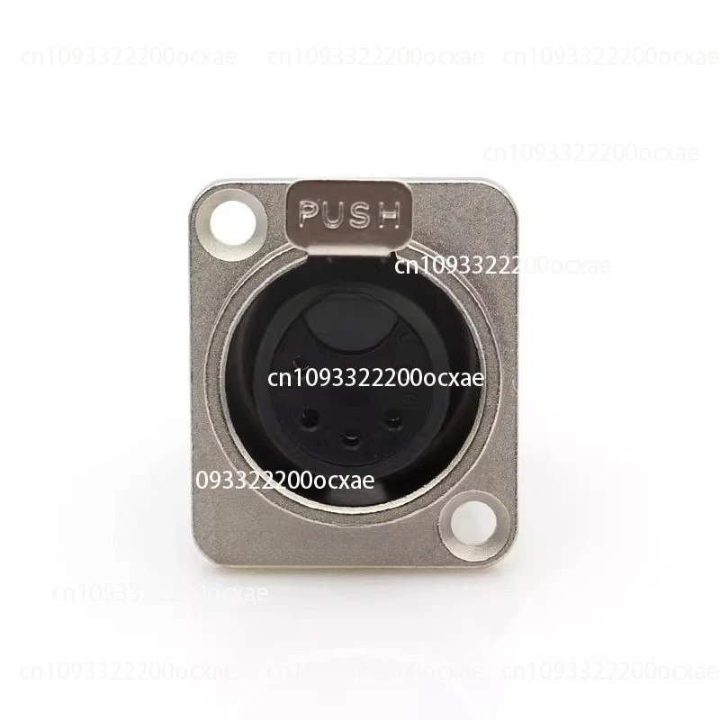 

AC5FDZ Five-Core XLR Female Socket XLR Connector DMX Lighting Signal Base Good Conductivity