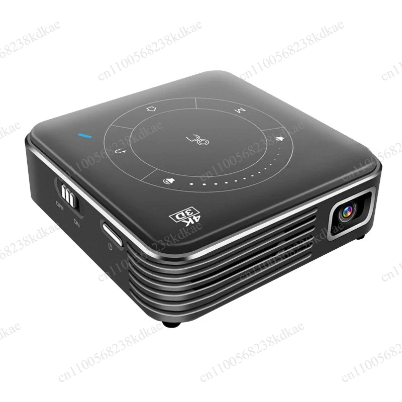 

HD Mini Portable Projector, Ultra-Slim Pocket Handheld Projector for Home Vehicle Built-in Battery