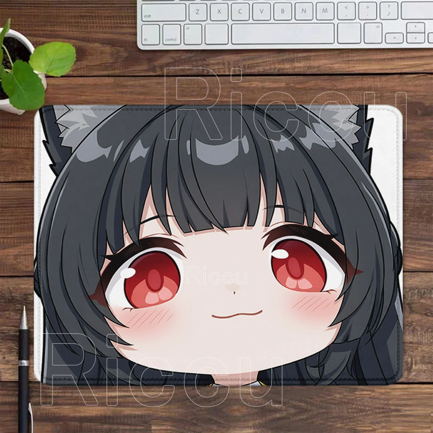 Goofy ahh big head Mousepad Zenless Zone Zero ZZZ Ye Shunguang Hoshimi Miyabi Small size Desk Mat Gaming HD print game Mouse Pad