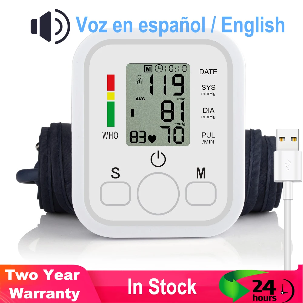 Automatically Accurately Arm Digital Blood Pressure Monitor Тонометр Home Health Detector Machine Tensiometro Manômetro