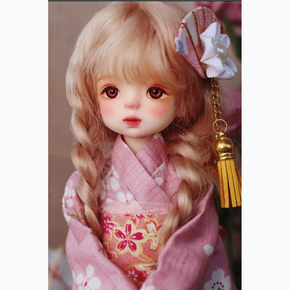 GaoshunBJD 1/6 Con Búp Bê Nụ Cười Soo Mia Flynn YOSD Nhựa Khuôn Cơ Thể Dada Cho Cô Gái Chàng Trai Tự Làm Thời Trang Ngọt Ngào Dễ Thương Sinh Nhật quà Tặng