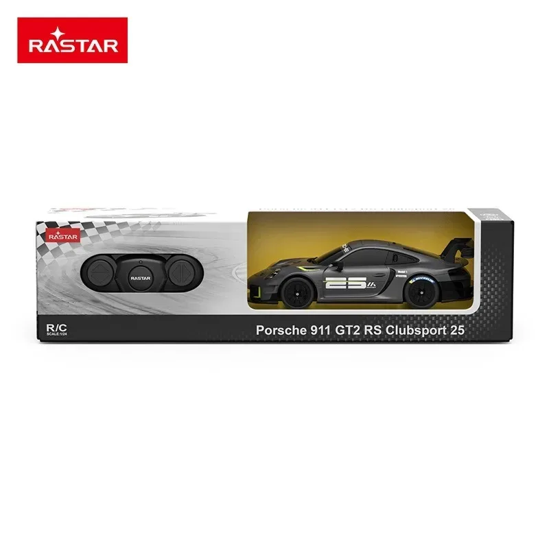 Rastar Porsche 911 GT2 RS Clubsport 25 1:24 Racing model  Remote Control Supercar Children\'s Remote control car toy gift for kid