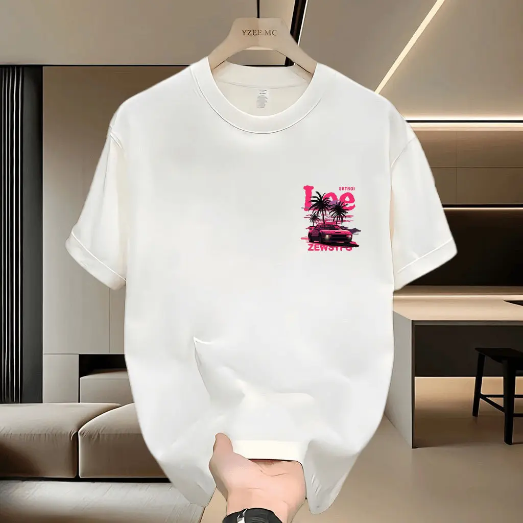 الرجال والنساء جولة الرقبة قصيرة الأكمام تي شيرت أزياء الكورية نمط العلامة التجارية عارضة مطبوعة المحملة ل قمصان الصيف رياضة الجرافيك المحملة