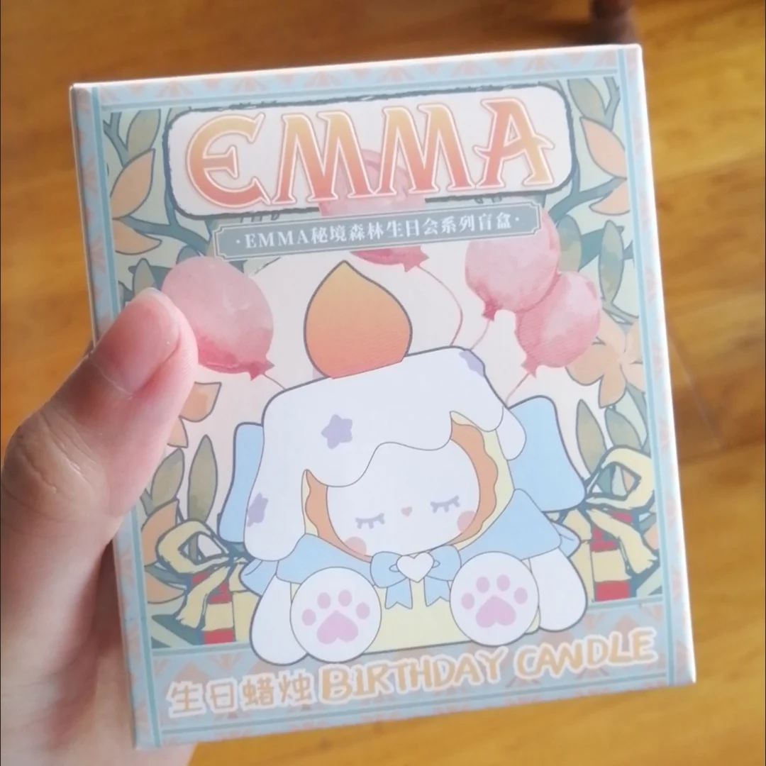 

Emma Secret Forest Blind Box Mystery Box Birthday Candle Series Action Figure Surprise Bag Desk Decor Ornament Model Gift Toy