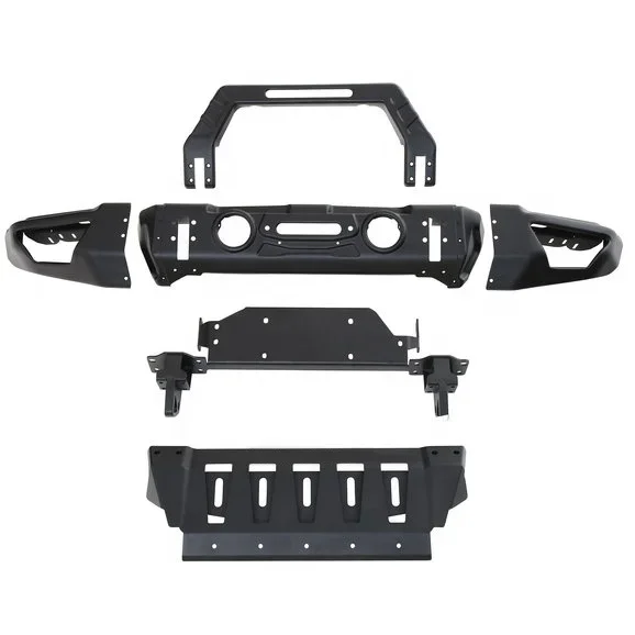 

New design front bumper without lights exterior accessories for jeep wrangler JK and JL 2007-2021 4x4 offroad accessories