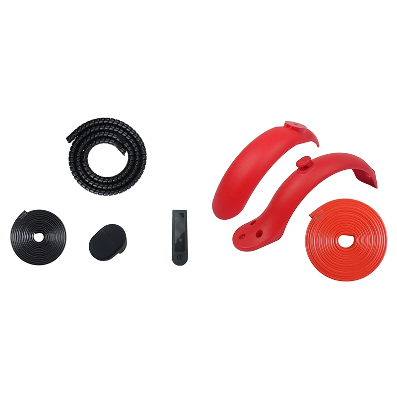 

Electric Scooter Protective Set For Mijia M365 PRO(Black) & Electric Scooter Mud Fender Kit With Front Rear Mud Fender