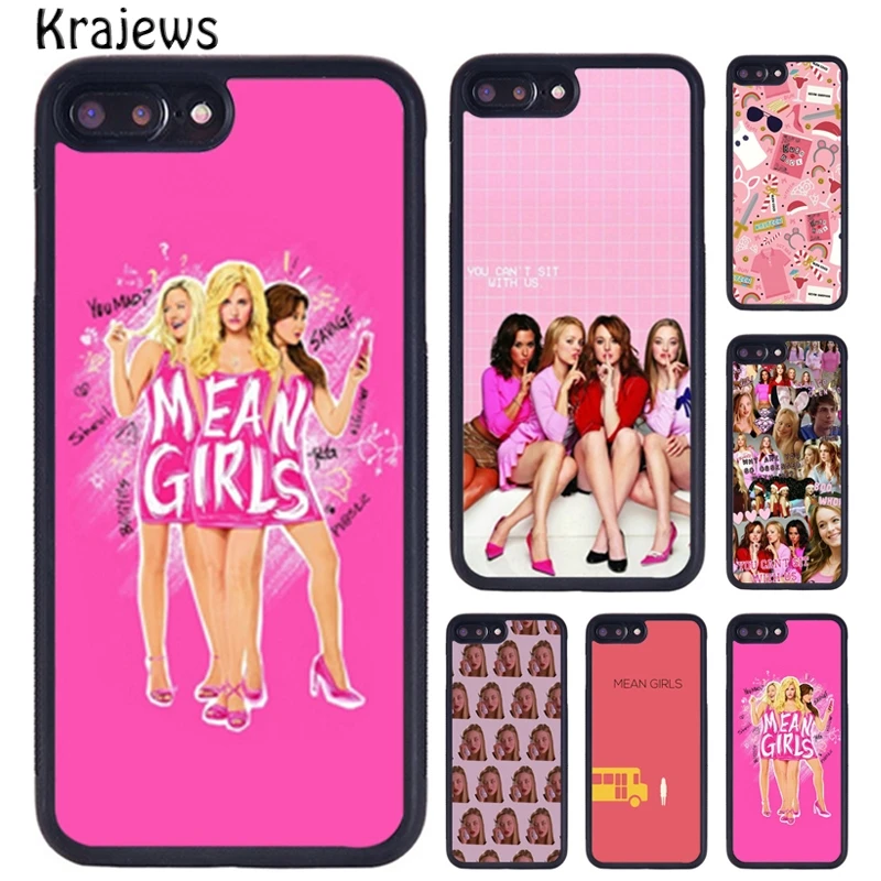 Krajews Mean Girls Movie Poster TPU Phone Case For iPhone 16 15 14 XR XS 11 12 mini 13 Pro MAX Plus cover coque