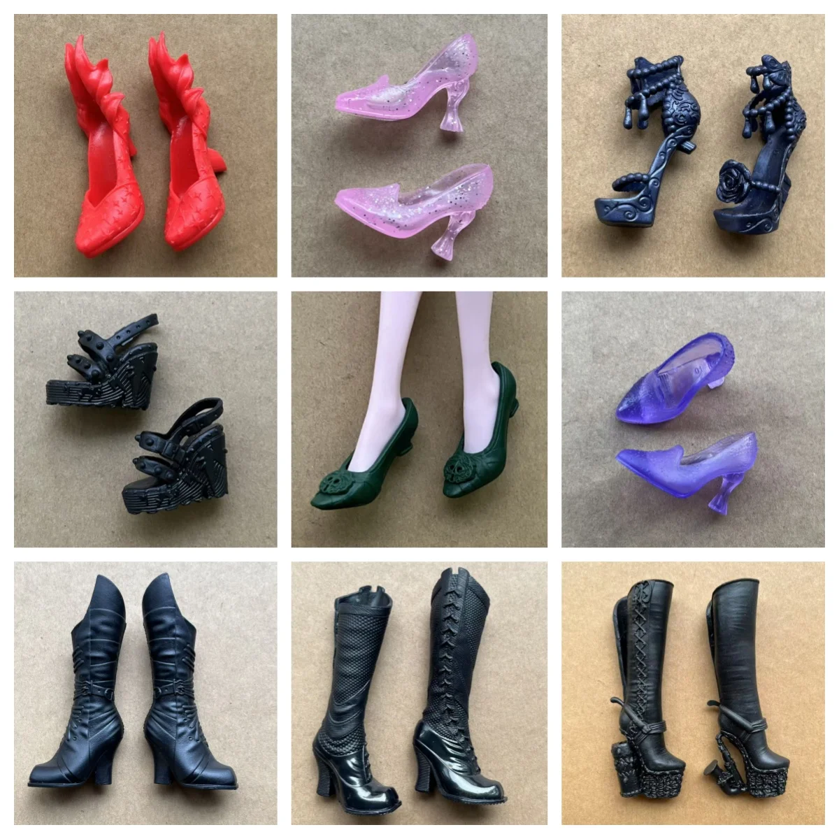 

Обувь для кукол 1/6: туфли, ботинки, сандалии. Аксессуары для самостоятельной сборки. Уникальные детали для кукол-девочек. Декор.