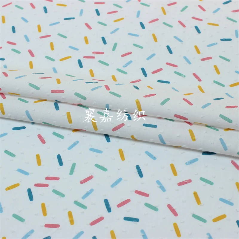 Algodão cortado estampas florais para crianças, Vestuário Quilting e Vestuário Verão, 145x50cm