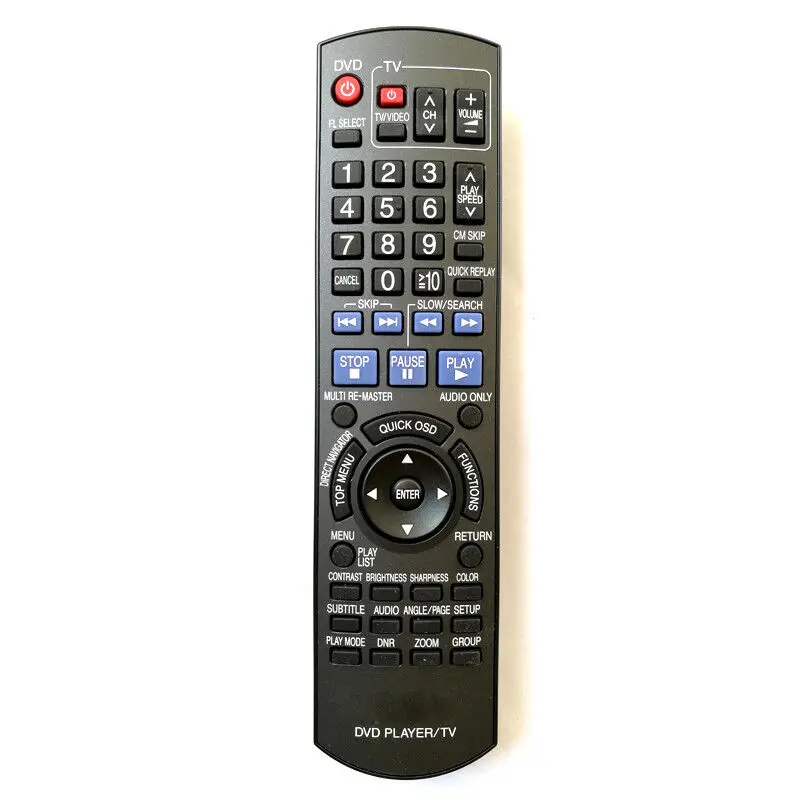 

New N2QAYB000198 For DVD TV Player Remote Control DMR-EX77
