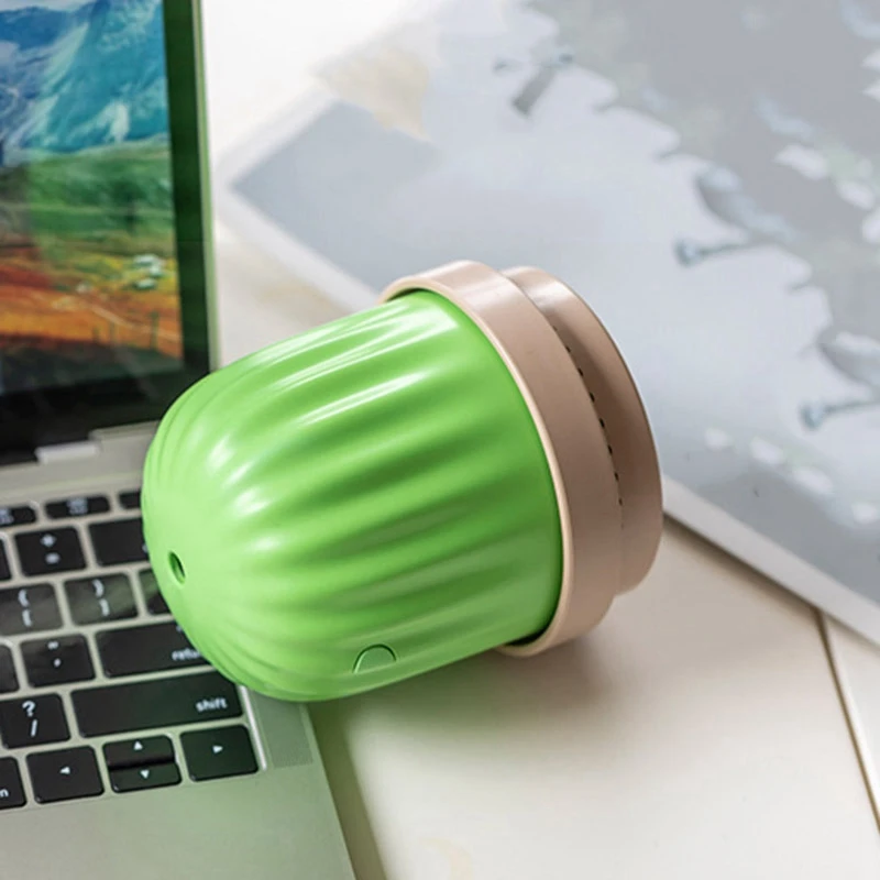 Hot USB Air Humidifier Cactus Timing Aromatherapy Diffuser Mist Maker Fogger Mini Aroma Atomizer For Home