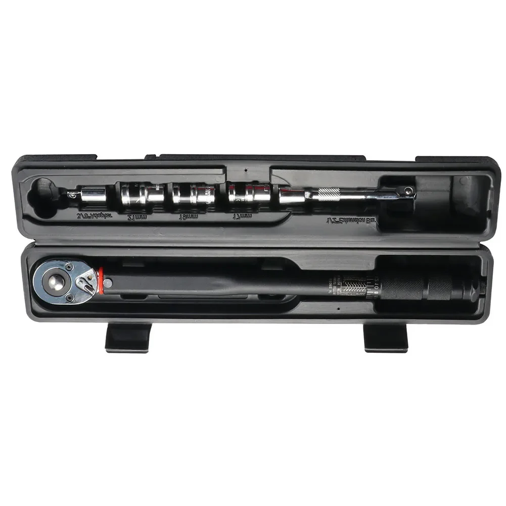 

1/2 Inch Drive Torque Wrench with Ratchet Adjustable Settings for Auto Repair Select between 20 230N m or 28 210N m